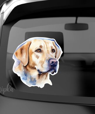 Nalepka za avto Labradorec