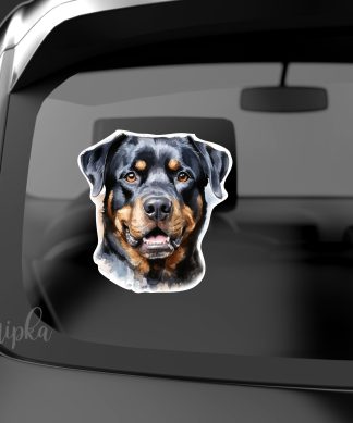 Nalepka za avto Rotweiller